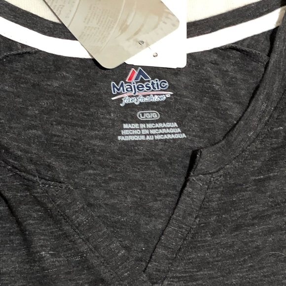 Majestic Charcoal Tee with Bold Emblem - Picture 6 of 8